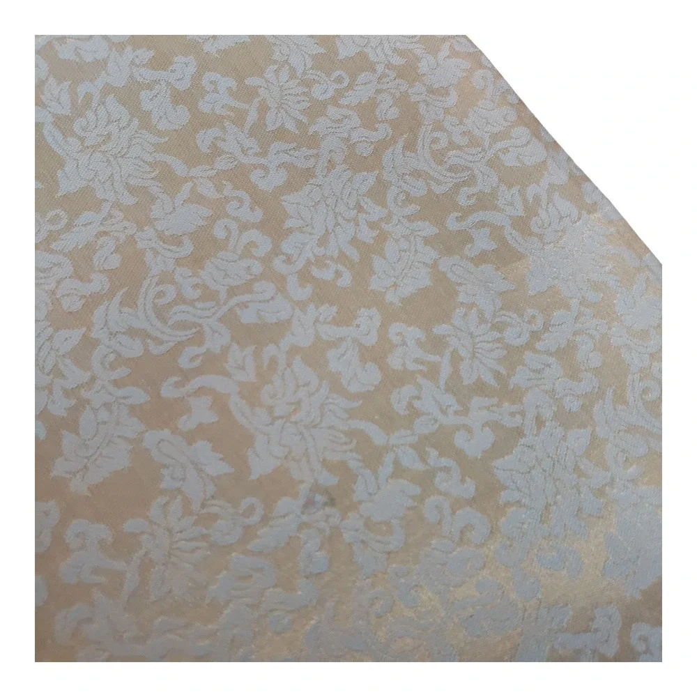 Vintage Chinese Calligraphy Scroll Di Zi Gui Gold Silk Damask Wall Art 60in